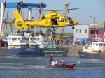 Helicopter en duikers