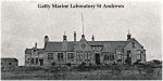 Gatty Marine Laboratory in St Andrews (Scotland) in 1909