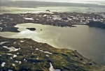 Air photo  of the island Ardley & the Fildes Peninsula 2