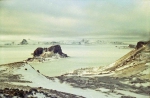 Albatross Island in the winter 2