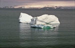 an iceberg in front of Nebles Point 2