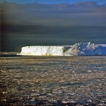 Iceberg on the sea