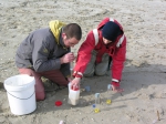 Sampling teamwork!