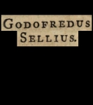 Sellius, Godofredus Sellius, Godofredus