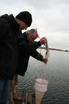 �jvind Moestrup and Gert Hansen at the Spuikom (Ostend)