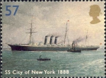 Britse oceaanstomer "SS City of New York" (1888)