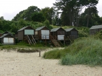 Beach huts at Studland