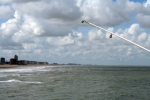 Vissen vanop het Westerstaketsel 