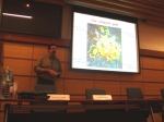 Picture of presentation by Gasol
