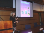 Picture of presentation by Ianora