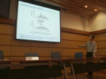 Picture of presentation by Li