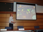 Picture of presentation by Veldhuis