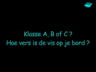Versheid van vis