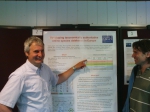 Anton Guentsch at the TDWG 2010 poster session