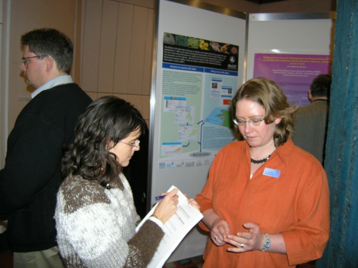 Picture during poster session