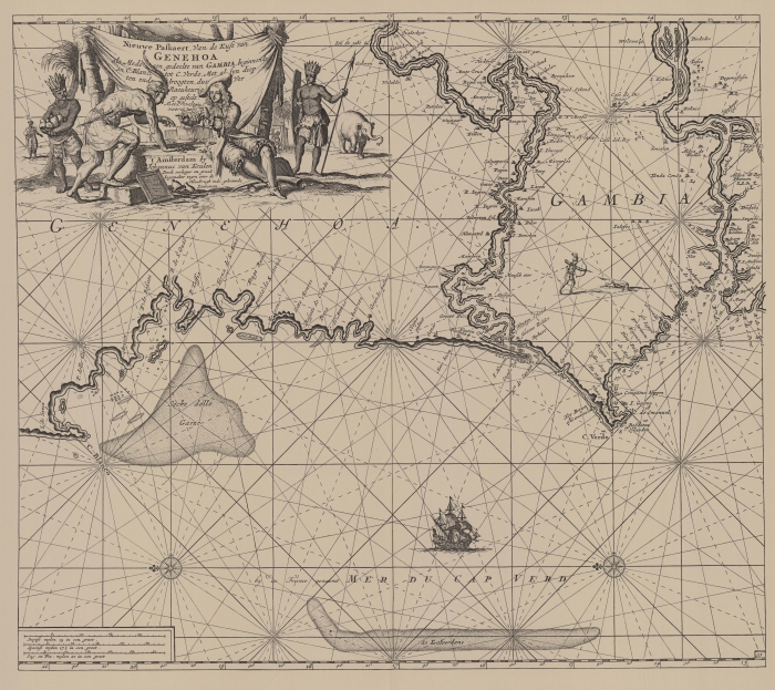 Van Keulen (1728, kaart 84) Van Keulen (1728, kaart 84)