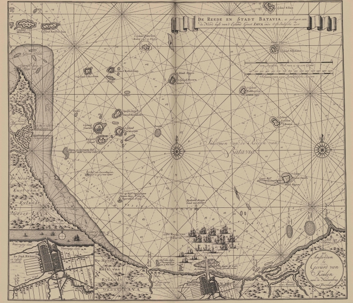 Van Keulen (1728, kaart 120) Van Keulen (1728, kaart 120)