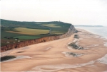 The Blanc-Nez (in the foreground) and Gris-Nez capes area.