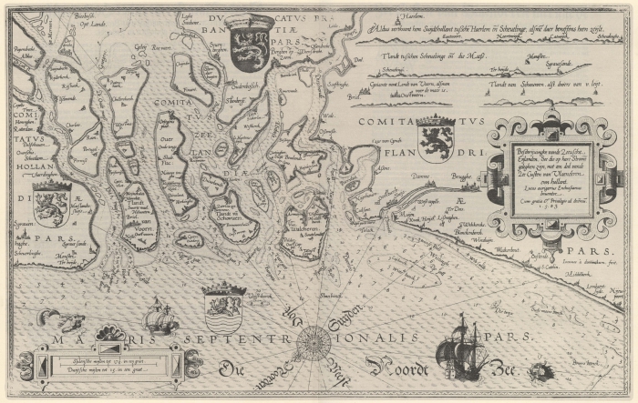 Waghenaer (1584, kaart 03) Waghenaer (1584, kaart 03)