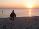 guy on beach