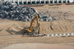 Werken aan Heldenplein Oostende