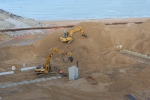Werken aan Heldenplein Oostende