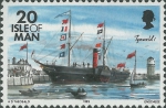 Eiland Man raderstoomboot "SS Tynwald I"  (1846-1886)