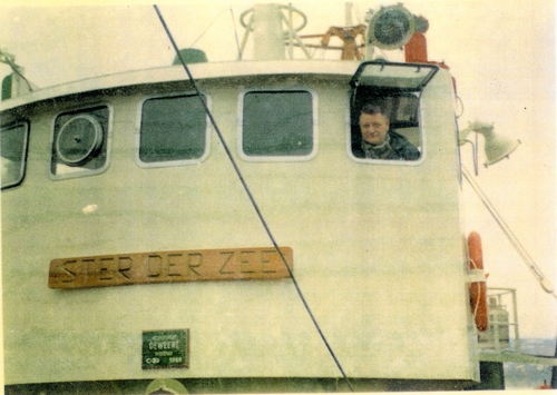 Rathe Jules aan boord N.706 Ster der Zee (Bouwjaar 1968)