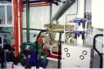 Hulpmotor met verscheidene afsluitkranen van Z.186 Shannon (Bouwjaar 1991), author: Onbekend