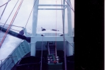 Zicht vanop brug Z.186 Shannon (Bouwjaar 1991) tijdens proefvaart., author: Onbekend