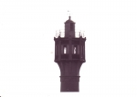 zogenaamde vuurtoren van Heist, in werkelijkheid een geleidelicht. 