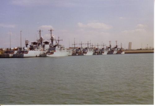Haven Belgische zeemacht te Zeebrugge
