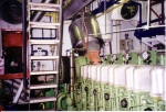 Detail machinekamer