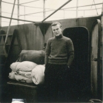 Andr� Van Torre tijdens zijn laatste reis aan boord van de Z.402 Atlantis (Bouwjaar 1963)