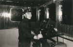 Andr� Van Torre op de brug van de Z.402 Atlantis (Bouwjaar 1963), author: Onbekend
