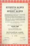 Aandeel van de firma �Halewyck & Cie�