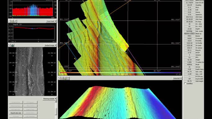 bodemcartering met multibeam