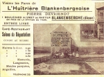 Reclame van de oesterfirma "Devriendt"