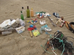 Beach rubbish 
