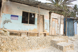 The Mombasa Boat Owners Association Booking Office in Mombasa, Kenya (4 February 2014).