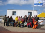 Groepsfoto tijdens de Lenteprikkel in Knokke-Heist op 01/04/2006