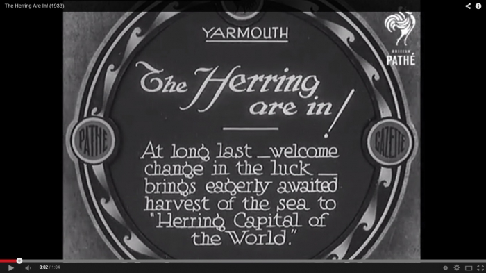 The Herring Are In! ( Great Yarmouth - 1933)