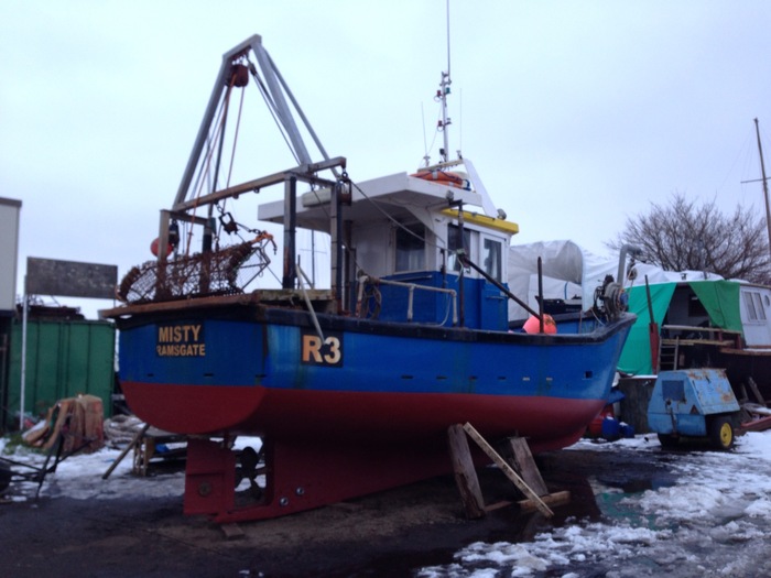A clean boat is a happy boat