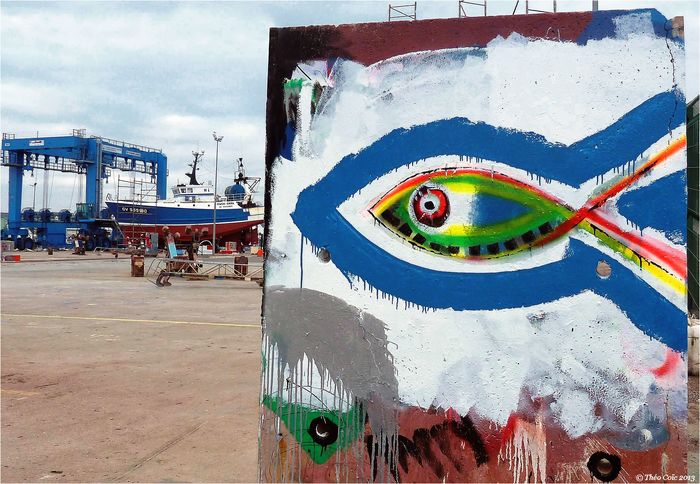 Poisson arc-en-ciel elevateur