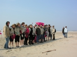 Scouts tijdens de Lenteprikkel in Zeebrugge op 31/03/2007