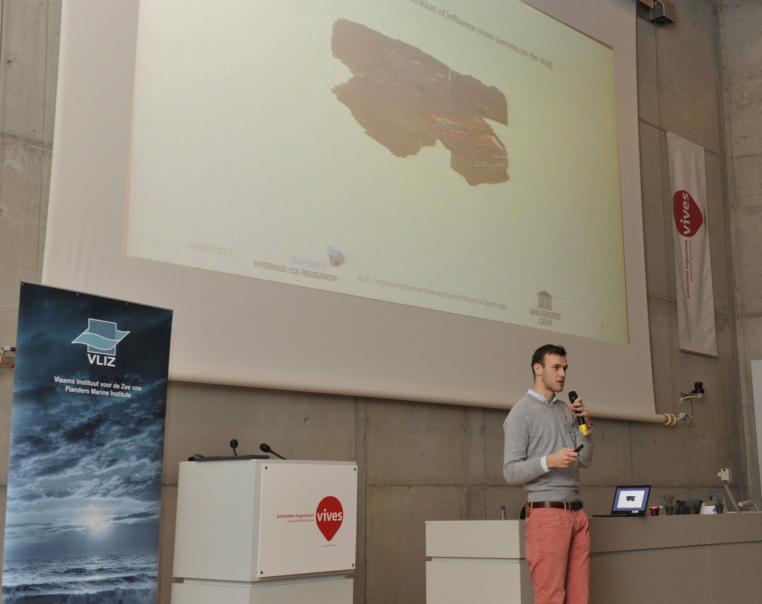 Thesis Award Marine Sciences 2014: Thibaut Van Zwijnsvoorde (Civiele Techniek, UGent).