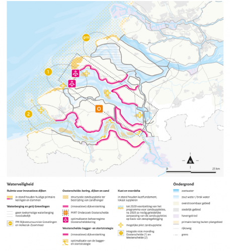 Zuidwestelijke delta, Voorkeursstrategie Waterveiligheid
