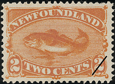 Newfoundland Postage Stamp (1888): Codfish