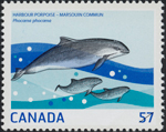 Canadian Postage Stamp (2010): Harbour Porpoise, author: National Archives of Canada