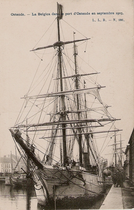 Belgica in Oostende - 1905 Belgica in Oostende - 1905